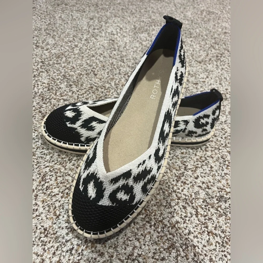 Rothy's The Espadrille Natural Hemp Flats Sandy Cat